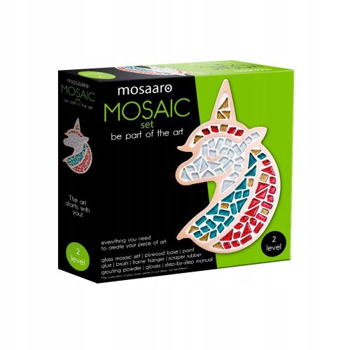  KREATIVES EINHORN-MOSAIK ROTER KAFER