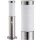 Lichtmasten, Garten Runder SuperLED E27-Lichtmast, 45 cm, silber