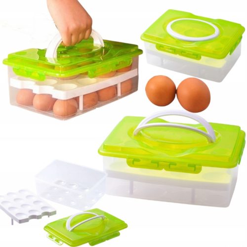 Lebensmittelbehälter Magboss Eierbehälter 25x17x11 cm grün