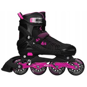  EINSTELLBARE INLINE-SKATES 4s abec7 Carbon- 38-41