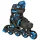  Croxer Nollan verstellbare Inline-Skates 34–37 LED-Rad