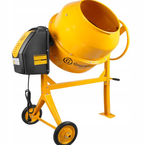 BETONMISCHER 160L - GoodMajster Machinery | 230V Kranzmischer aus Gusseisen