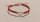  ZWEI HERZEN ARMBAND GOLD GLÜCK FREUNDSCHAFT PROMI ROTER FADEN