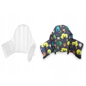    Ikea Hochstuhl 90 x 56 x 59 cm + Bezug für IKEA Antilop-Stuhl