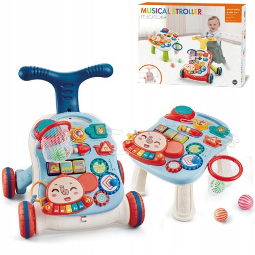  INTERAKTIVER WANDERER, BILDUNGSSCHIEBER, 5-in-1-TISCH