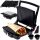  Kontakt, Panini, faltbar, traditioneller Elektrogrill Camry CR 3061 schwarz 2500 W + Produktgarantiekarte