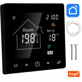    THERMOSTAT FÜR BODENHEIZUNG WIFI HEIZMATTEN TUYA LCD 16A SMART