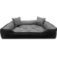  Wasserdichtes Premium-Hundebett 100 x 95, weiches Bett, Laufstall, Couch