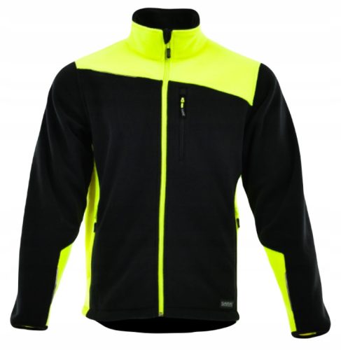 DICKES ARBEITSFLEECE WARME FLEECEJACKE OHS REFLEKTIERENDES SWEATSHIRT RM