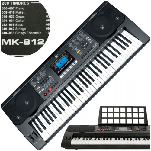  Keyboard Meike Keyboard Orgelklavier mit Notenständer