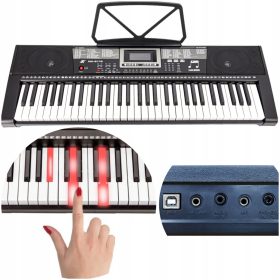    Keyboard Meike Keyboard Orgel MK-2115 Notenständer spielen lernen