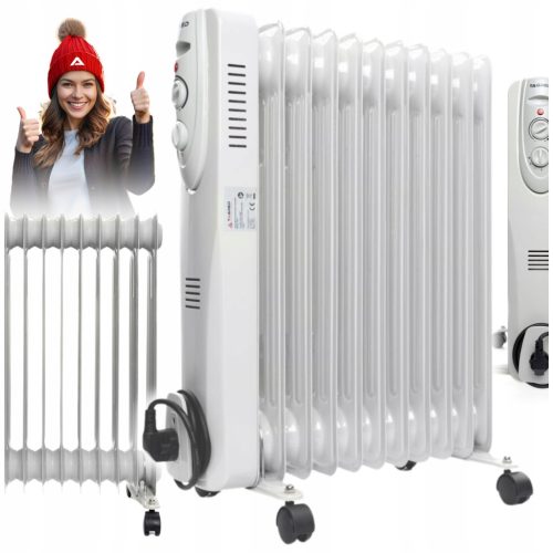  TAGRED 2500 W weißer Ölradiator