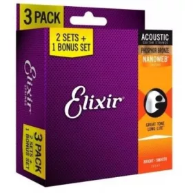  Elixir 16544 Akustikgitarrensaiten