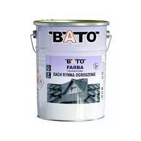 BATO Dachrinnenzaun verzinkt Schwarz 9005 5L