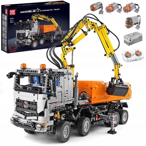  Mould King 19007 Mercedes-Benz Arocs blockiert 2819 Elemente