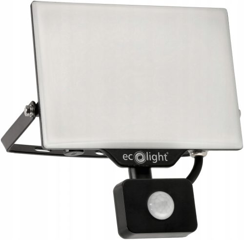 Neutralweißes Halogen 4500 lm 50 W + Austauschbarer PIR-Bewegungssensor für ECOLIGHT NL-1/2 Fluter