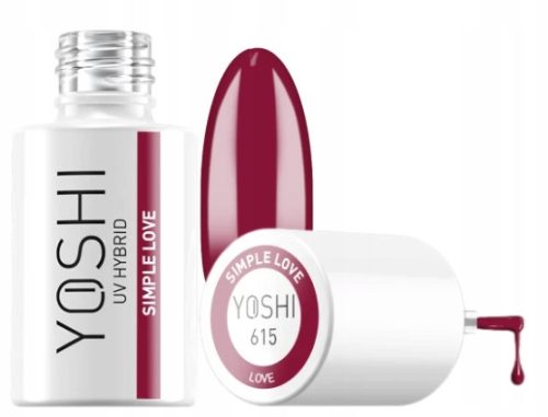  YOSHI Hybrid Nagellack SIMPLE LOVE 6 ml - 615