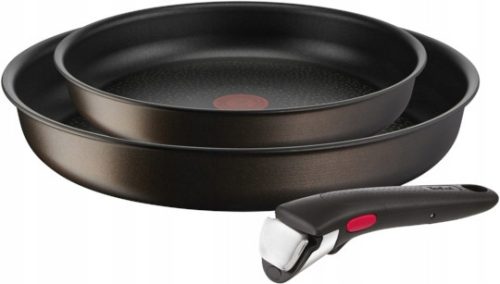 Bratpfannensets (Pfannensets) TEFAL Ingenio Original Bratpfannen 22/28cm Griff Induktion 3 Stück.