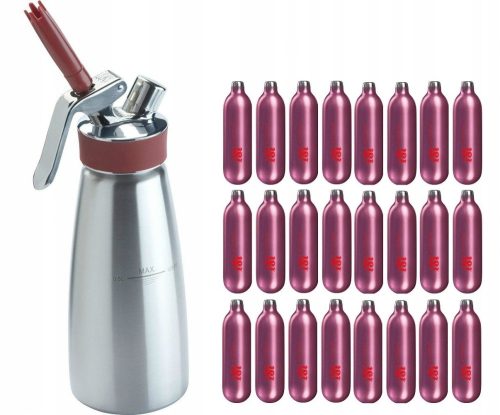 PROFESSIONELLER SIPHON iSi HOT COLD 0,5L 24 KARTUSCHEN