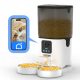  AUTOMATISCHER DOPPELTER KATZENFUTTERSPENDER 7L MIT HD1080P-KAMERA Wi-Fi