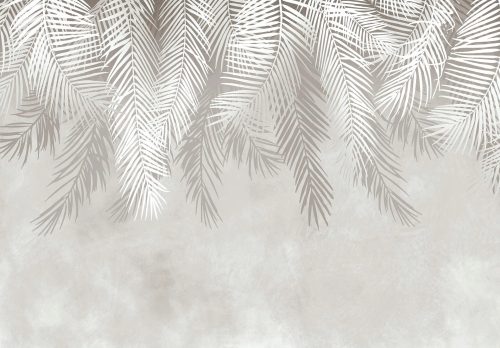 Fototapete PALMENBLÄTTER 3D-Effekt FEDERN 415 x 290 13934veXXXXL