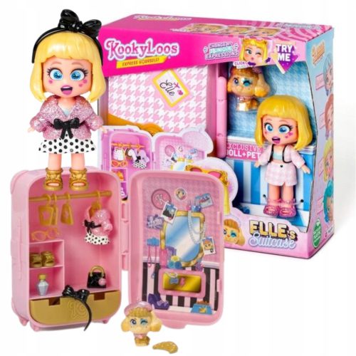  Kookyloos Suzie Q Puppenkoffer-Zubehör Haustier