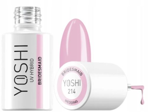  YOSHI Bridesmaid Hybrid Nagellack 214 – 6 ml