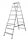 Baulich Leiter 3,67 m Aluminium bis 125 kg