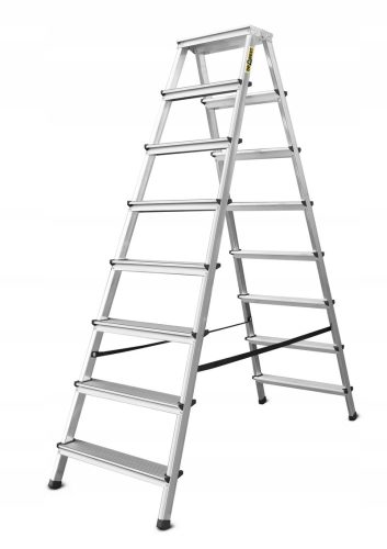 Baulich Leiter 3,67 m Aluminium bis 125 kg