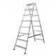 Baulich Leiter 3,67 m Aluminium bis 125 kg