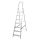 Drabest Leiter 3,4 m Aluminium bis 125 kg
