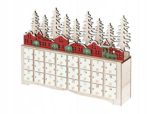  Adventskalender leer stehend (selbst auszufüllen)