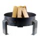  Gartenkamin Stahl Ø 60 cm Tiefe Grillrost Stahl 2 mm