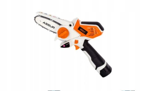 Sägen für Holz und Äste Säge, Akku-Kettensäge, 4 Zoll