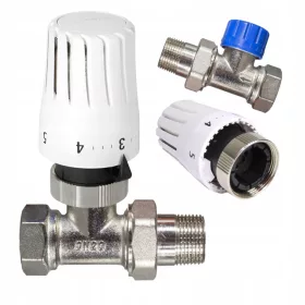    GERADE THERMOSTAT-SET 3/4'' DN20 KOPF + THERMOSTAT-VENTIL