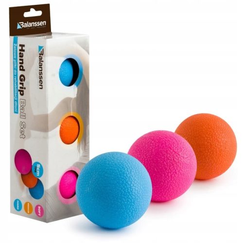  Balanssen Hand Grip Ball Set, mehrfarbig