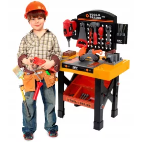  GROSSES DIY-WERKSTATTWERKZEUG + HELM-SET