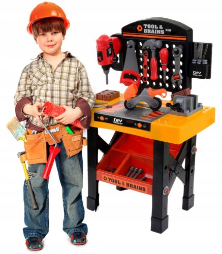  GROSSES DIY-WERKSTATTWERKZEUG + HELM-SET