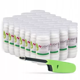 Paraffineinsatz für N-Light-Kerzen, 14,5 cm