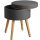  TecTake Hocker Grautöne 45,5 cm