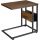  TecTake Wigan rechteckiger Tisch 55 x 36,5 x 60 cm in Brauntönen