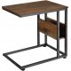  TecTake Wigan rechteckiger Tisch 55 x 36,5 x 60 cm in Brauntönen
