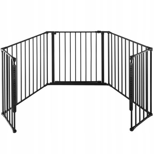 Türgeländer, Kamin, Treppe TecTake schwarz