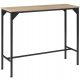  TecTake Kerry rechteckiger Tisch 120 x 40 x 100,5 cm schwarz