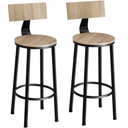  TecTake Hocker, schwarz, 104 cm, Holz