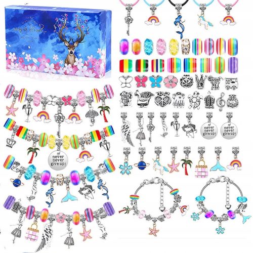  KIT ZUR HERSTELLUNG VON SCHMUCK, ARMBÄNDERN, HALSKETTEN, CHARMS PERLEN XXL