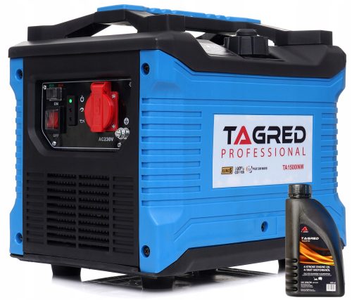 Tragbarer einphasiger 1200-W-Benzingenerator mit Tag-Kennzeichnung