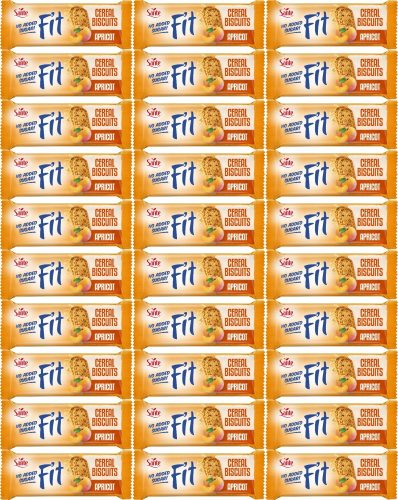 Knusprige Vollkornkekse mit Aprikose ohne Zuckerzusatz 50g x40 - Sante