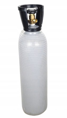 8L 150 bar CO2-Zylinder, Dioxid, für Lebensmittelzwecke, niedrige 65 cm, Fass