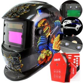   SCHWEIßMASKE AUTOMATISCH VERDUNKENDER HELMFILTER + Schweißwinkel Mar-pol M79412 15 kg